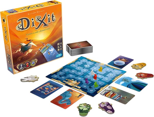 Dixit | Brætspil | Alder 8+ | 3 til 8 spillere | 30 minutters spilletid