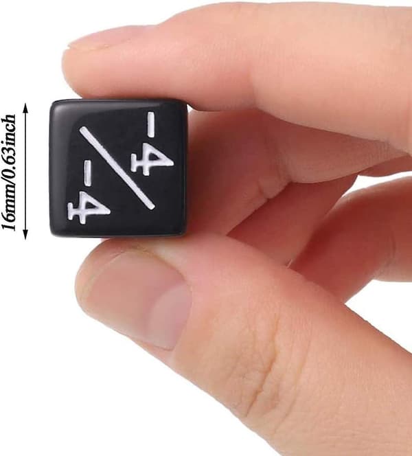 12 Token D6 Lojalitets Tärningsset För Mtg Ccg