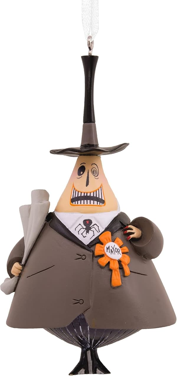 Tim Burtons The Nightmare Before Christmas Borgmester Julepynt