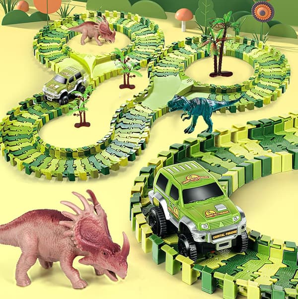 Stor Bilbane til Børn - Dinosaur