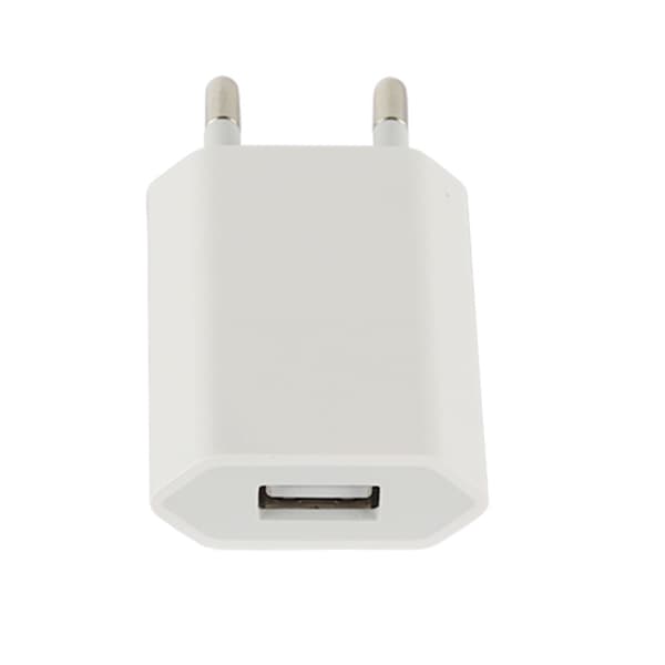 3-pack laddare kompatibel med iPhone / Samsung 5V / 1A och andra Vit