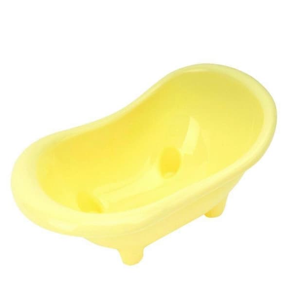 Badekar i plast for kjæledyrmus, hamsterbadeleke, lite kjæledyrbaderom