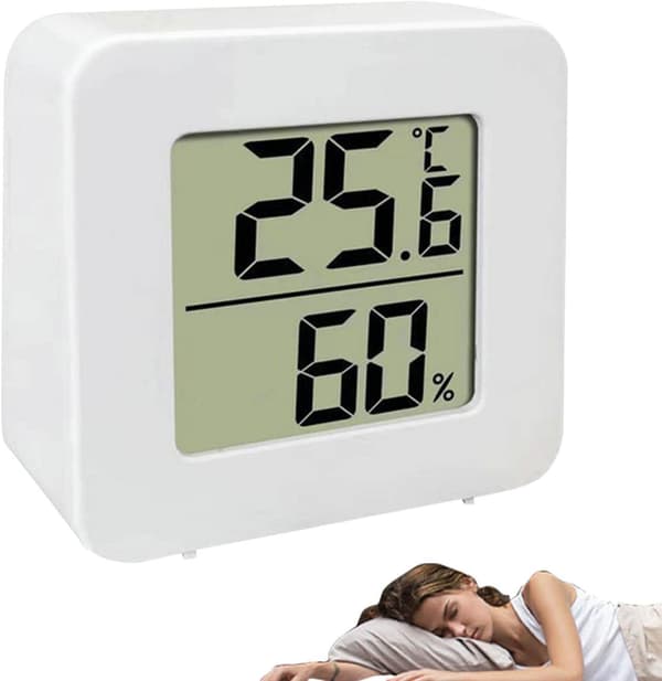 Digital Termometer Hygrometer 1/3/5/8/10 Stycken för Inomhus Sovrum Digital Inomhustemperatur och Luftfuktighet