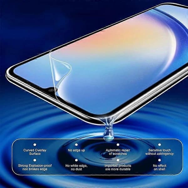 3 kpl Hydrogel-kalvo OPPO Reno 5:lle Näytönsuoja