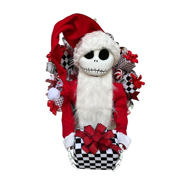 Jack Skellington Nightmare Bee Julekrans til Inngangsdør