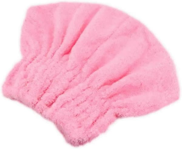 Tørrehætte til hår, 2 stk. tørrebadehætte brusehoved badehåndklæde og spa-badehætte tør turban hurtigtørrende hætte