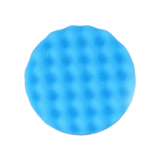 Sett med 9 poleringsputer og svamper, 150 mm i diameter, for biler og båter