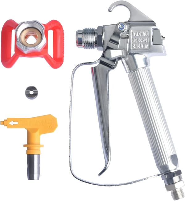 Airless Färgsprutpistol Högtryck 3600 PSI med 517 Munstycksspets, Airless Slangsprutor