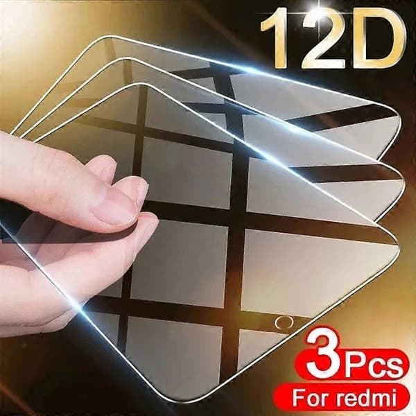 3 stk. herdet glass for Xiaomi Redmi Note 9 Pro skjermbeskyttere
