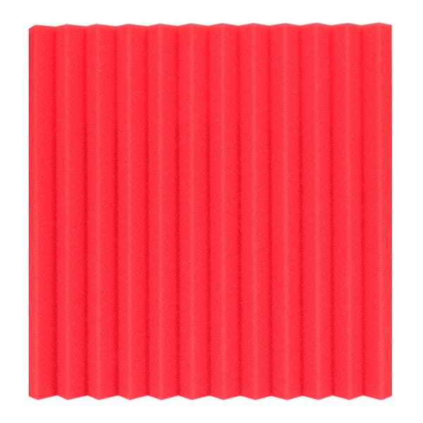 9-pak Sort 30 x 30 x 2,5 cm Lydabsorberende Paneler Studio Lydisolering Skumkiler Uden Lim