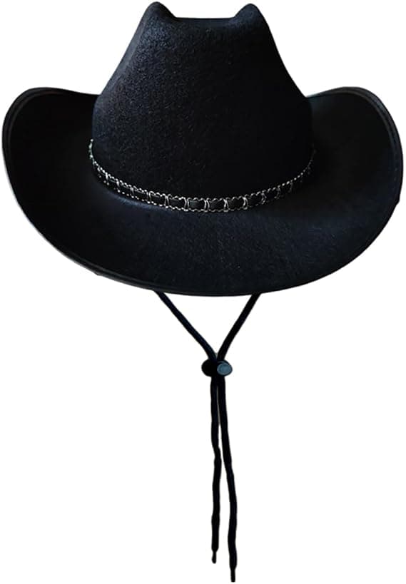 2 STK Cowboyhatte til voksne Udklædning brun og sort