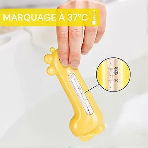 Babybadekartermometer - Perfekt badetemperatur - Uknuselig - Sterk og solid - Vanntemometer for trygg badeglede