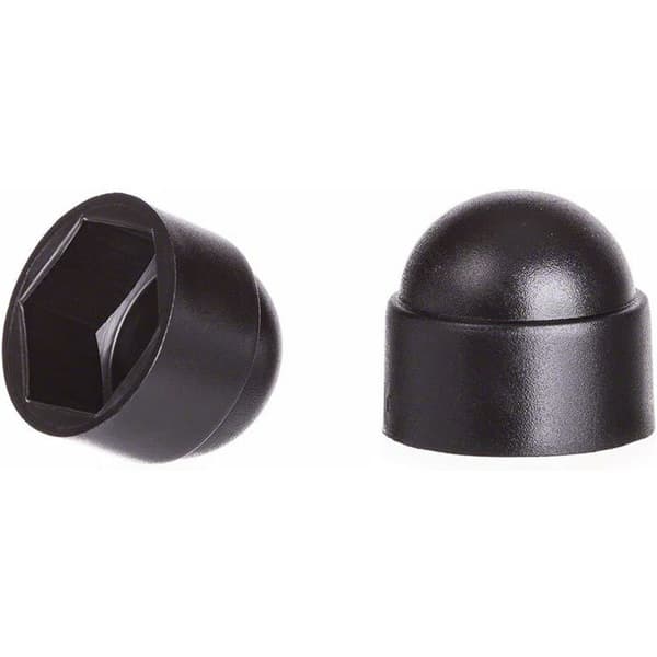 M10 mutterinsuojukset 17 mm avaimelle, musta, 50 kpl
