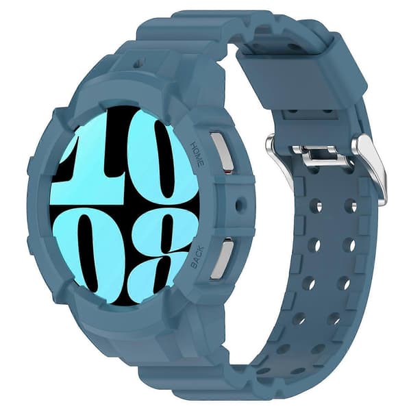 Type C til Samsung Galaxy Watch7 40mm Urrem Silikonerstatningsrem med Urkasse Style C