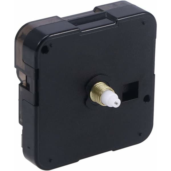 Quartz DIY väggklocka urverk, batteridriven, tyst, svepande motor, visarklocka