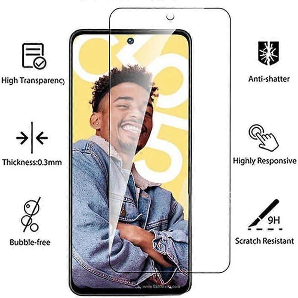 Härdat glas för Realme C55 skärmskydd