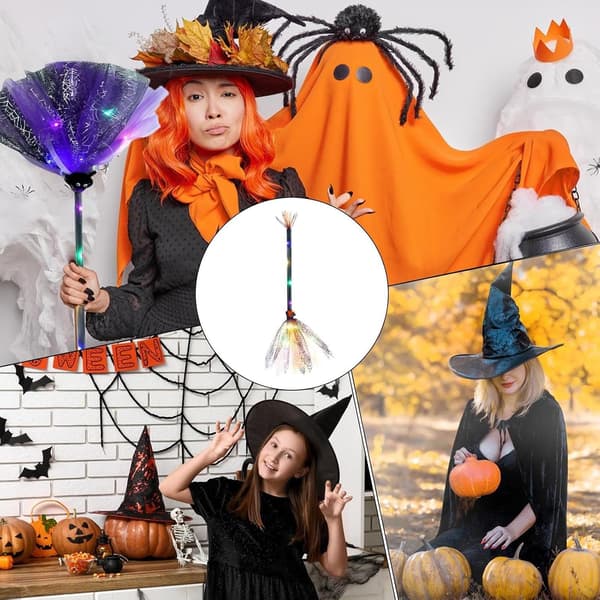 Halloween heksekostume tilbehør. Velegnet til børn og voksne - til arrangementer og udendørs.