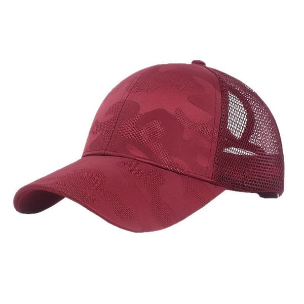 Forår Sommer Dame Hestehale Baseball Caps | Mesh Solhat Løbe Snapback Hat Kvinde Justerbar Udendørs Skyggehat