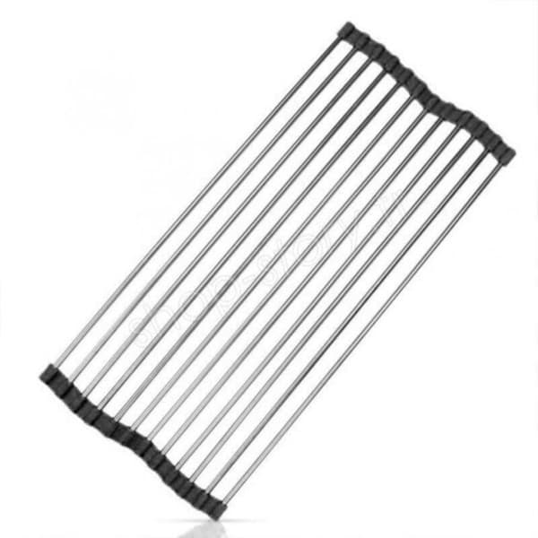 EFällbart diskställ och/eller underläggEAv rostfritt stål - Fällbart - 1 st - 37 x 23 cm (12 rör)