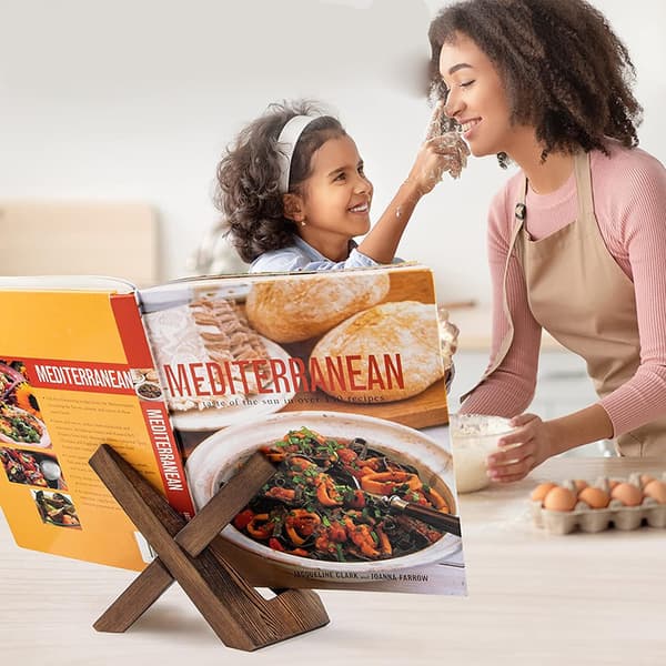 Bogstøtte i træ - Træ hjemmeaccessories