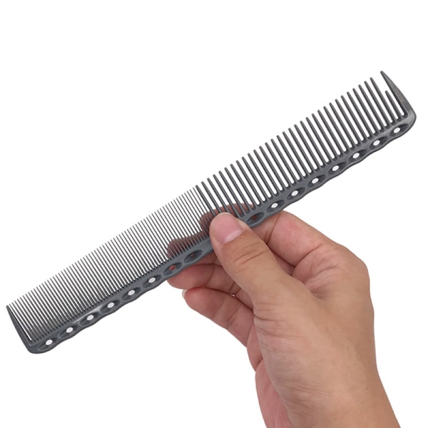 PCS Professional Combs Luftfartsaluminium Metallskjærende Kam Frisør Frisørsalong Frisørsalong Kam Blå Svart Hvit og Grønn