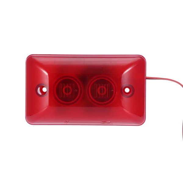 DC24V Röd LED Varningslampor Akusto-optiskt larmsystem Emergenc