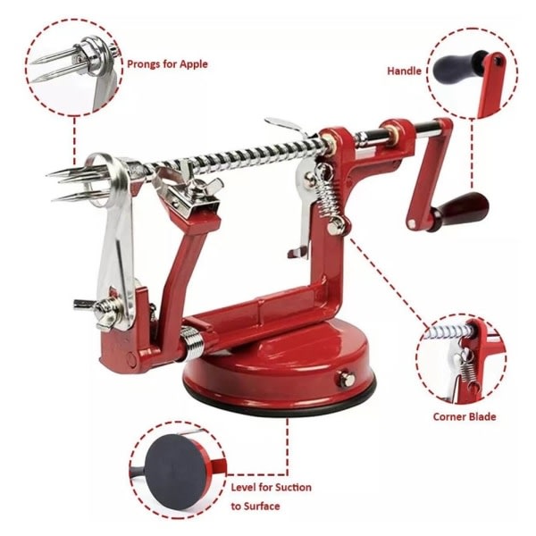 Eplekjernefjerner, 3-i-1 eplekjernefjerner Cherry-WELLNGS