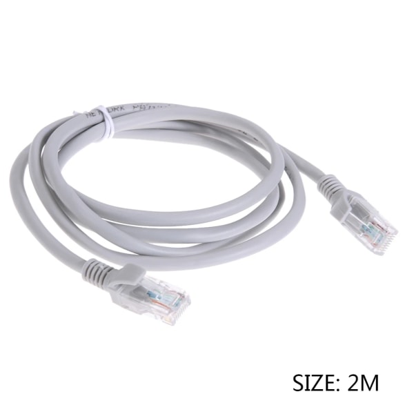 Kabel Ethernet haute vitesse router ordinateur kabel med anslutning RJ-45 Internet réseau Patch rette 98ft för PC router ordinateur 2 m