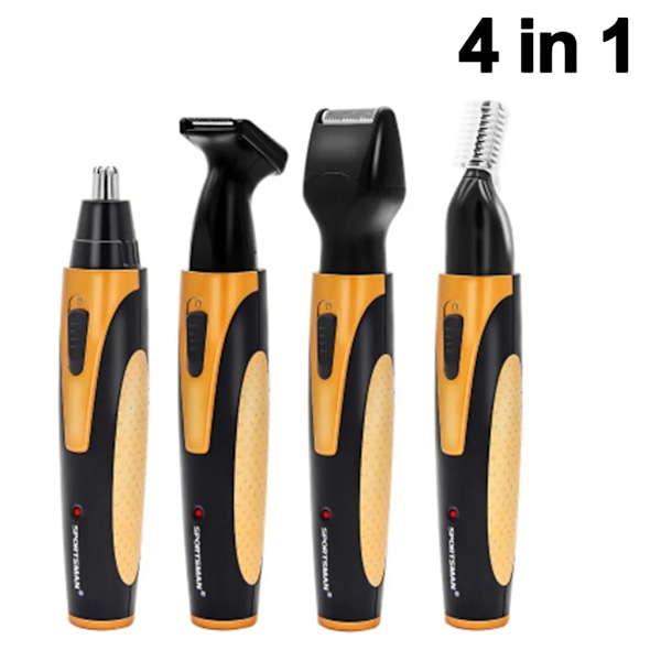 4 in 1 Nose Hair Trimmer - Rechargeable Electric Beard Trimmer