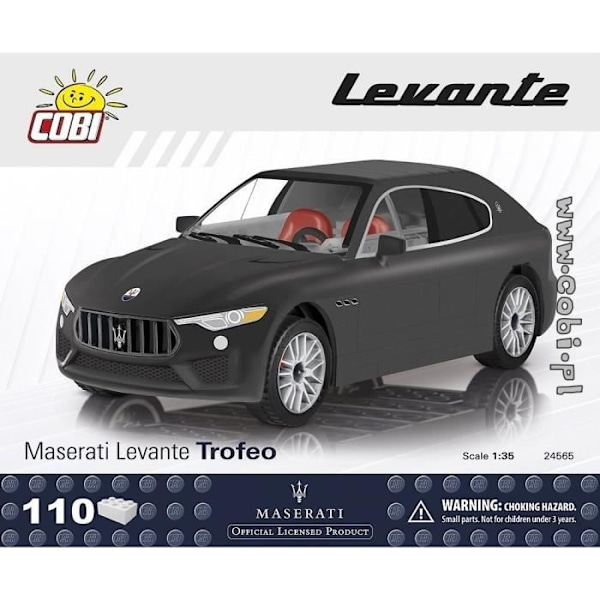 Building game - Maserati Levante Carabinieri - Cobi