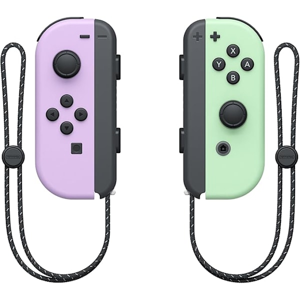 Nintendo Joy-Con (L/H) - Neonpunainen/Neonkeltainen P.Purple/P.Green