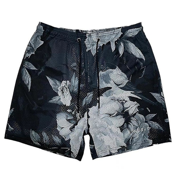 Nye Summe Basic Shorts Til Mænd Høj Kvalitet Mode Trend Casual Shorts Basketball Træning Hurtigtørrende Mesh Shorts Til Mænd Åndbar 2 2 XXXL