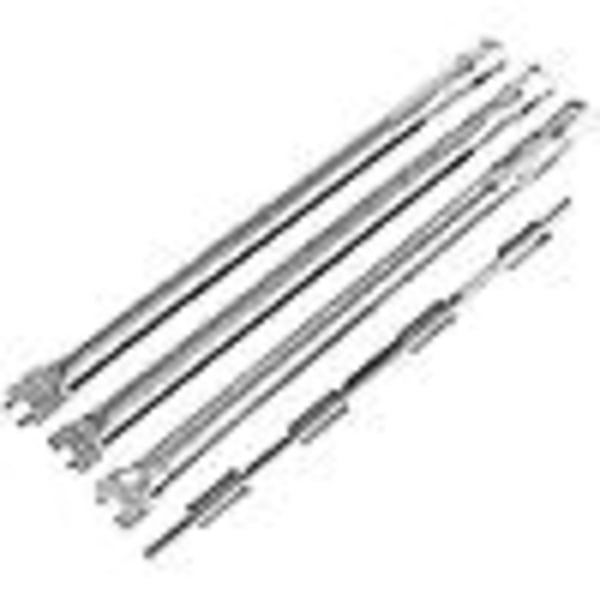 BBQ Gas Grill Replacement Tube Burner, 46cm Stainless Steel Burner 69787 for Weber Spirit 300 Series BBQ Spare Parts