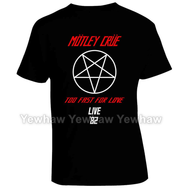 Motley Crue Too Fast For Love T-shirt XL