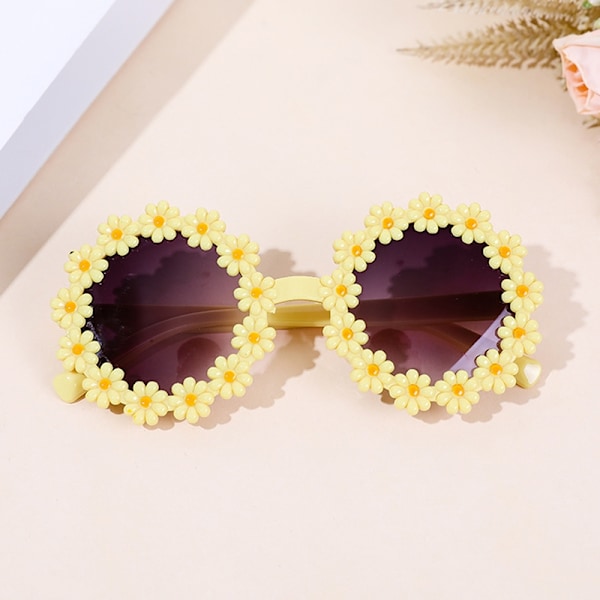 children's sunglasses for children with round flowers sunglasses - Perfet