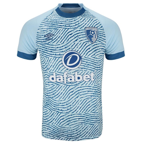 Umbro herr 23/24 AFC Bournemouth bortaställ 3XL himmelsblå/blå/himmelsblå/blå/vit Sky Blue/Blue/White 3XL