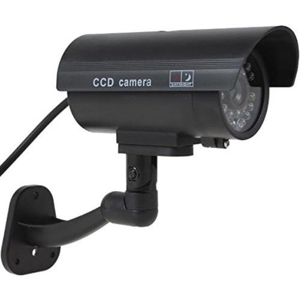 Dummy CCTV-kamera, Dummy-kamera, Fake-ulkokamera, Sisäkamera, Sääsuojattu, Fake-valvontakamera