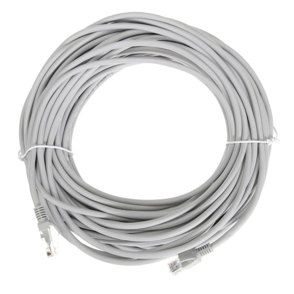 Kabel Ethernet höghastighets router dator kabel med anslutning RJ-45 Internet nätverk Patch rette 98ft för PC router dator 20 m