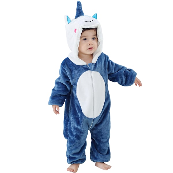 Baby flanell one piece för toddler 7 7 100cm