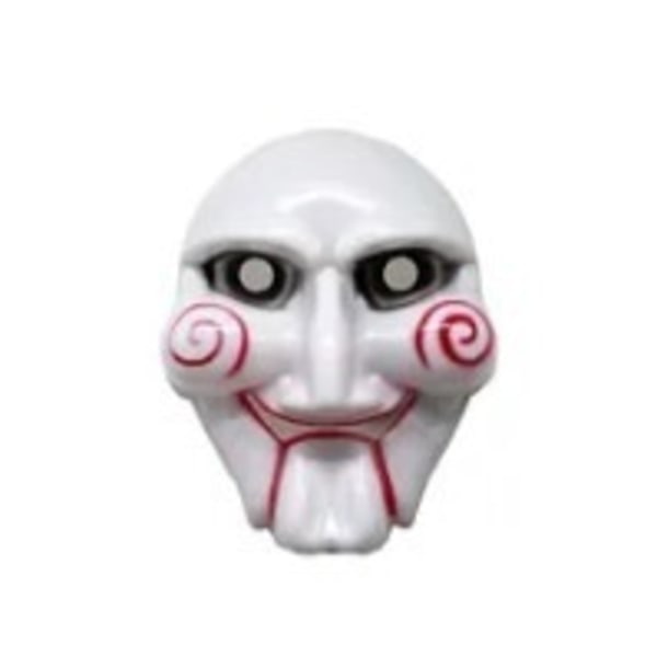 Halloween-fest cosplay sagdukke maske populær maskeball kostyme billy jigsaw rekvisitter masker