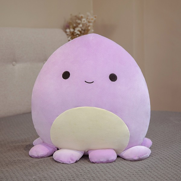 25 cm Squishmallow Mustekala Pehmolelu Täytetty Eläin Pehmo Nukke Squishmallowing Tyyny Lapsille Lahja