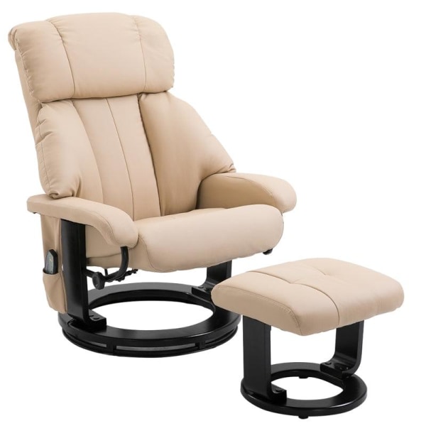 Rootz Massagestol - Avslappningsstol med liggfunktion - TV-stol