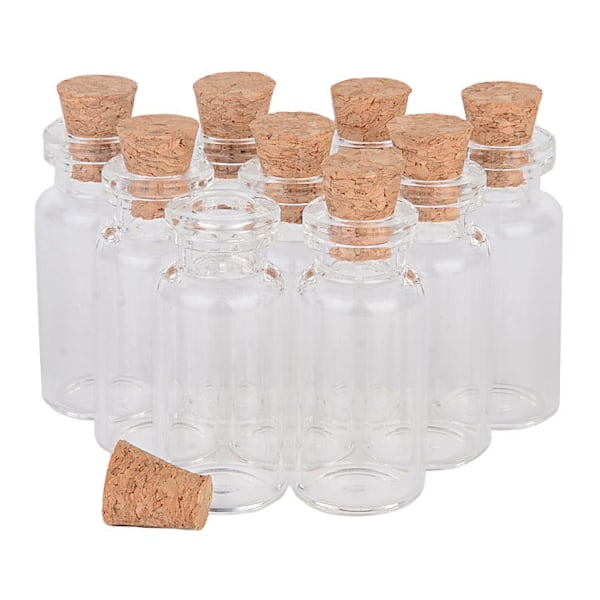 10-pack Mini Mason Jar Bead Jewelry Mason Jar Storage