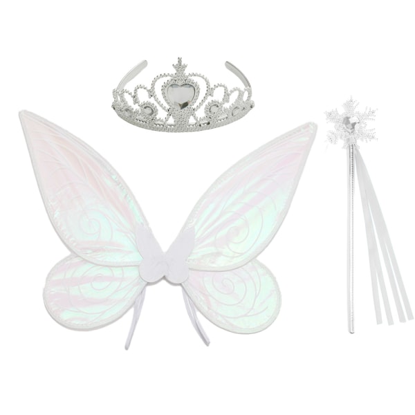 Änglavingar Pannband Fairy Stick Tredelad Set, Butterfly