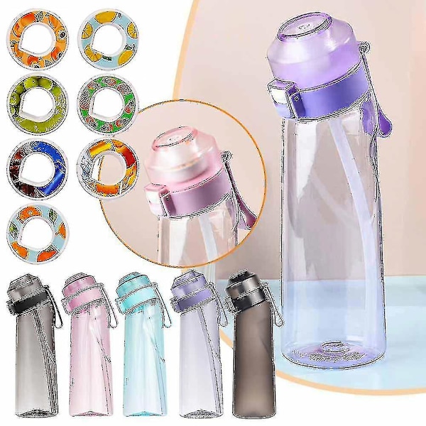 Up bottle with straw, Fitness Sports Scent Airup scented bottle, flavored pods pack