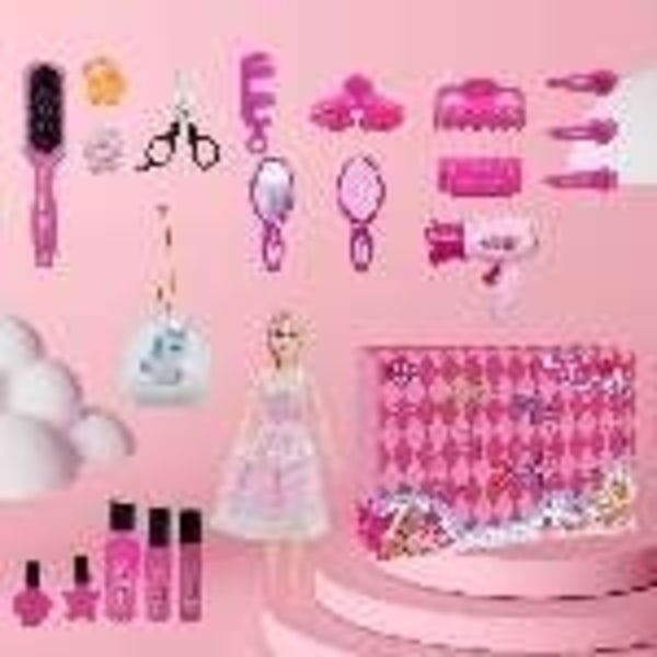 Barbie adventskalender - Julekalender 2023 Multifarvet Multicolor multifärg