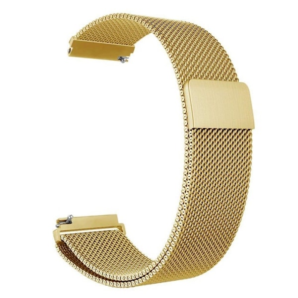 Magnetisk Milanese-rem i rustfritt stål for Garmin Venu 2/Venu SQ/Venu 2S Venu Venus Gold