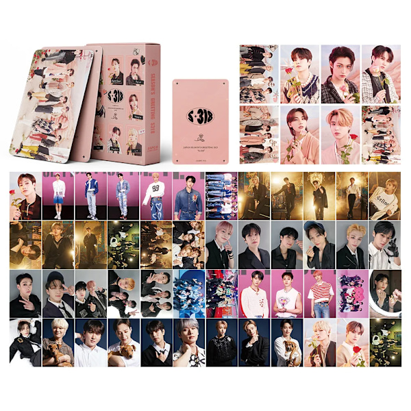 55pcs/box Kpop gidle I LOVE lomo cards straykids 2023 S318 photo card jin twice photo card