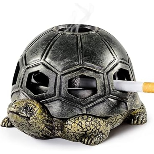 Ashtray for cigarettes, Creative Turtle Ashtray Hand Craft Decora