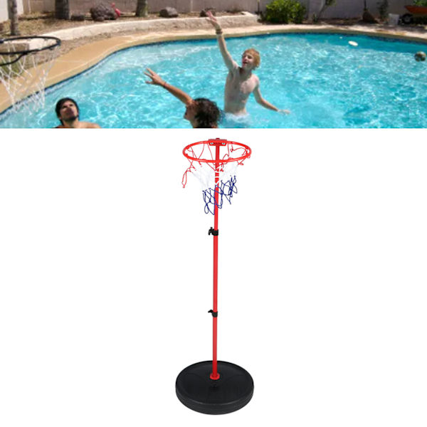 Floating basketball hoop removable amphibious pool basketball game toys for children adults